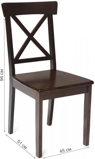 Стул деревянный Гольфи Джуниор cappuchino