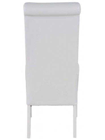 Стул деревянный Pippin white / shiny white