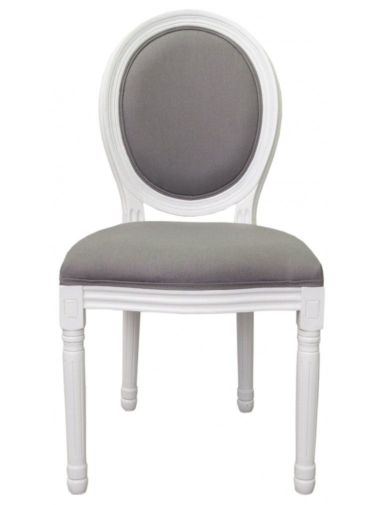 Стул деревянный Volker grey / white
