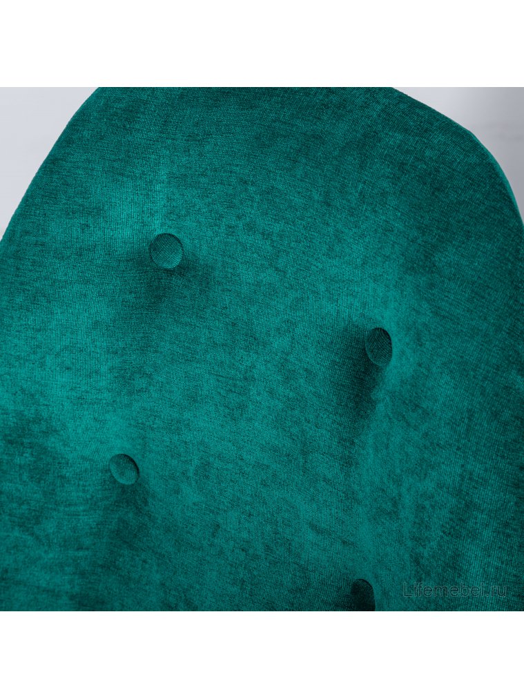 Деревянный стул Eames lite изумруд / натуральный бук