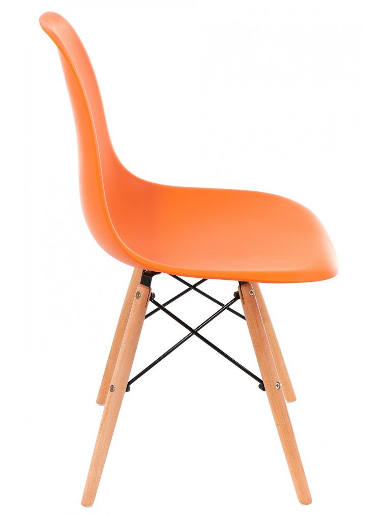 Стул Eames PC-015 оранжевый
