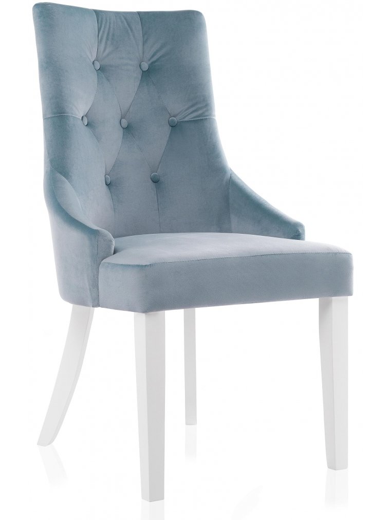 Стул Elegance white / blue
