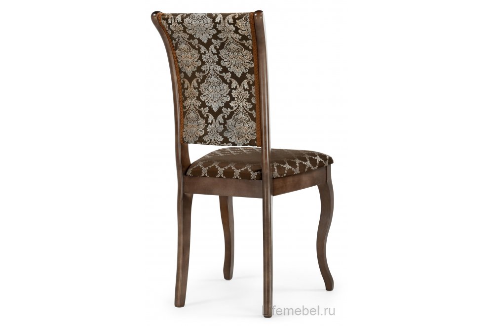 Деревянный стул Фабиано орех / шоколад комби