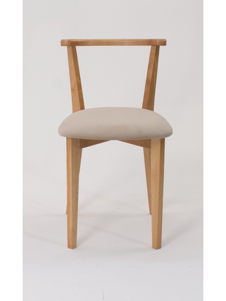 Деревянный стул Франк натуральное дерево / бежевый