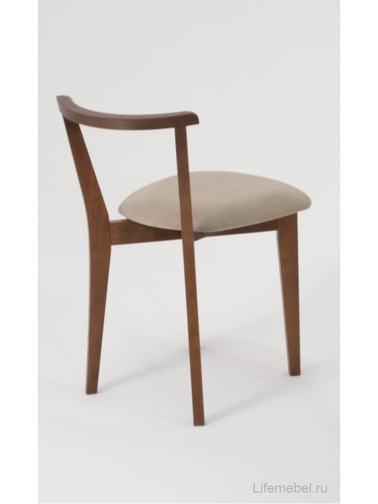 Деревянный стул Франк орех бежевый
