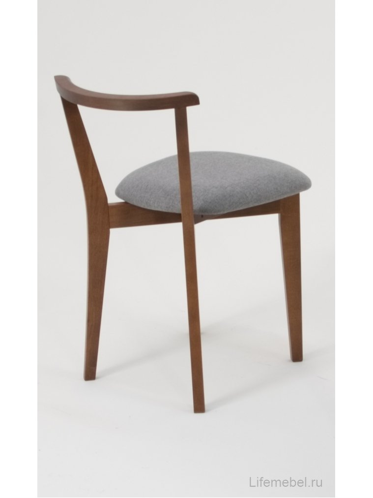 Деревянный стул Франк орех серый