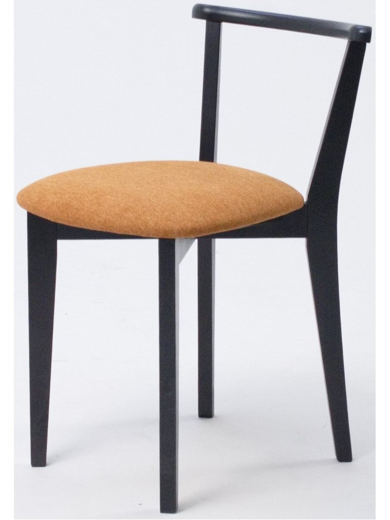 Деревянный стул Франк ПМ черный / карри