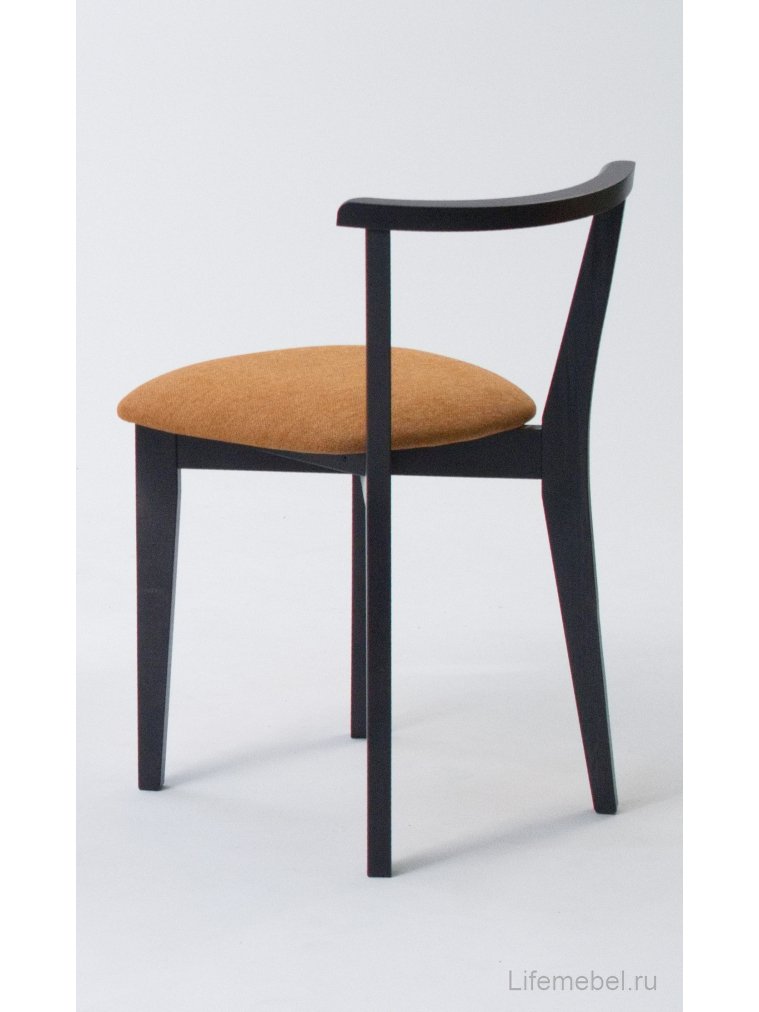 Деревянный стул Франк ПМ черный / карри