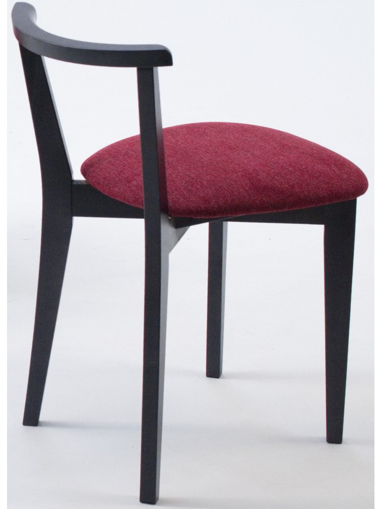 Деревянный стул Франк ПМ черный / красный