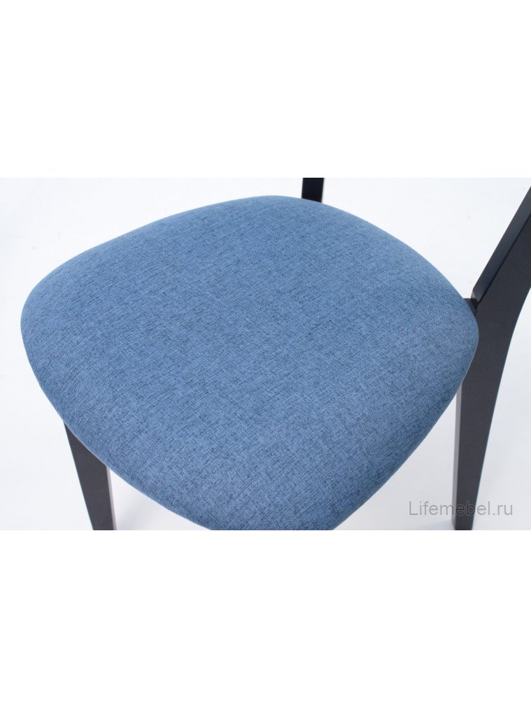 Деревянный стул Франк ПМ черный / синий