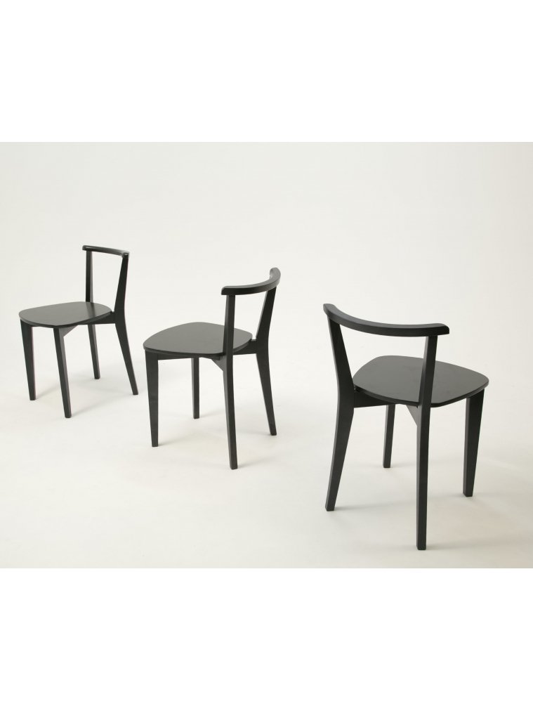 Деревянный стул Франк Ж черный