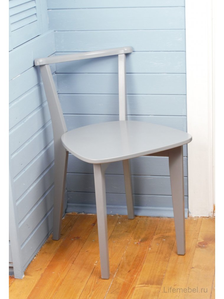 Деревянный стул Франк Ж серый