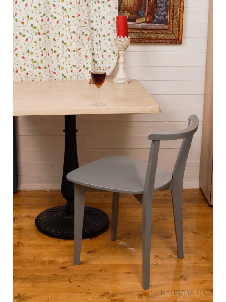 Деревянный стул Франк Ж серый