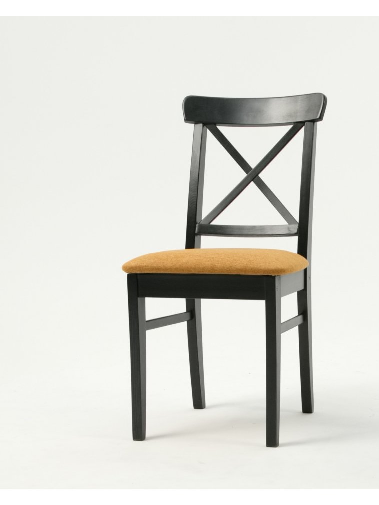 Деревянный стул Ингольф ПМ черный / карри