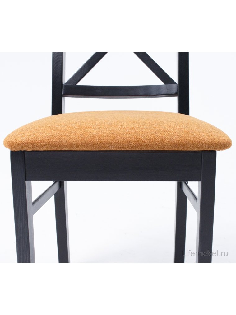 Деревянный стул Ингольф ПМ черный / карри