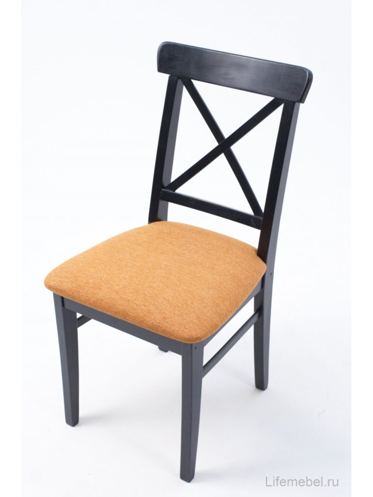 Деревянный стул Ингольф ПМ черный / карри
