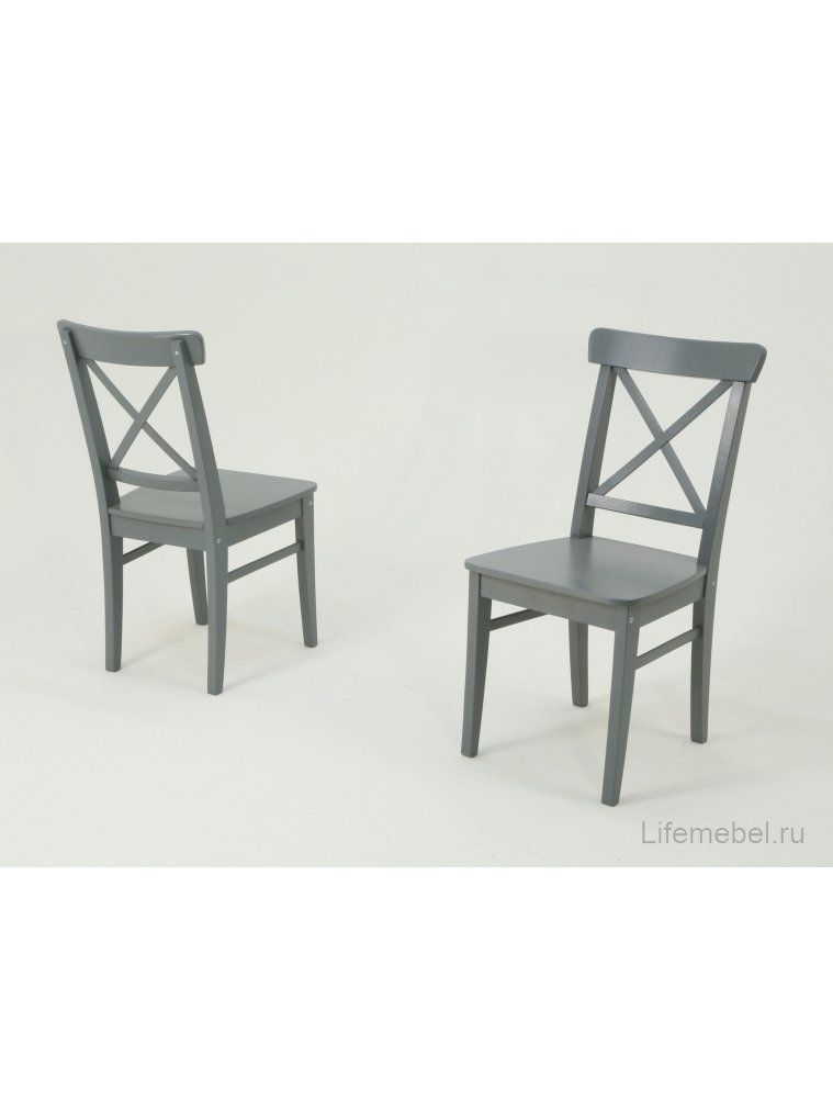 Деревянный стул Ингольф Ж серый
