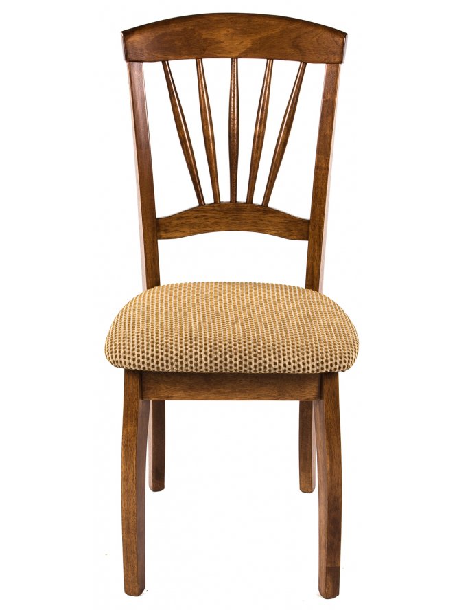 Стул JIN D-2092 FABRIC SEAT TH3388C / RUSTIC OAK