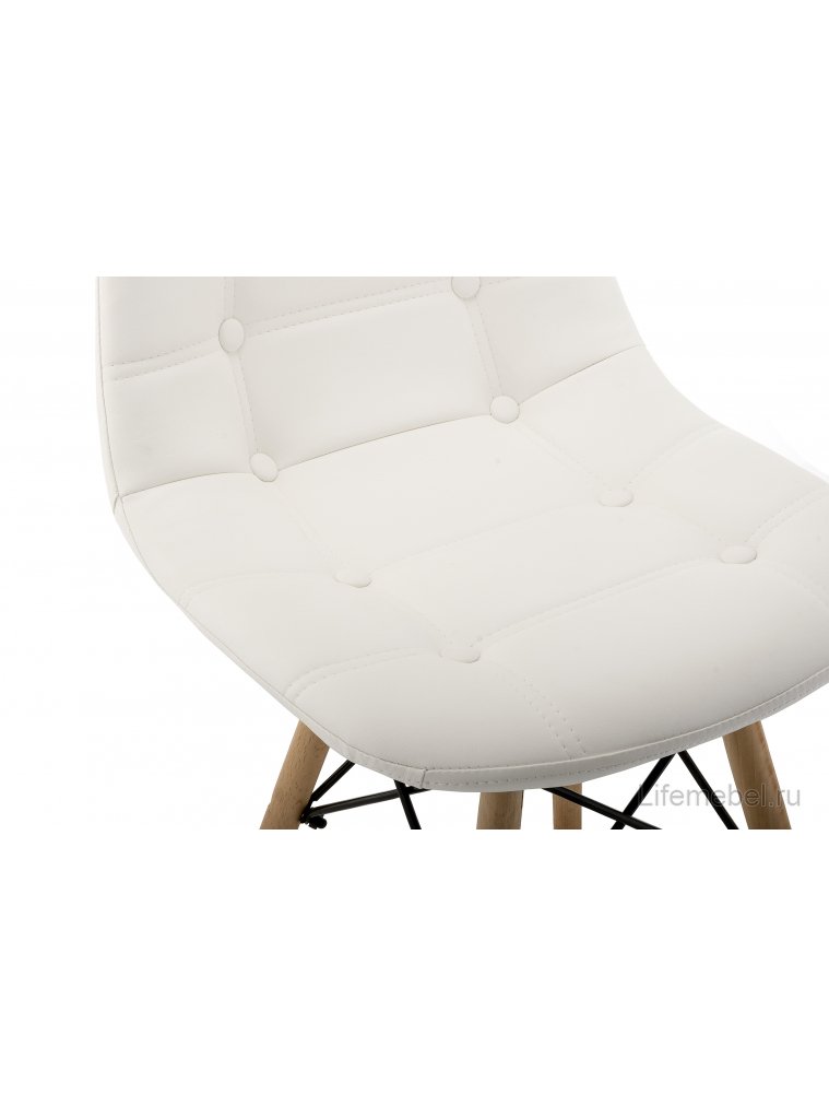 Деревянный стул Kvadro белый