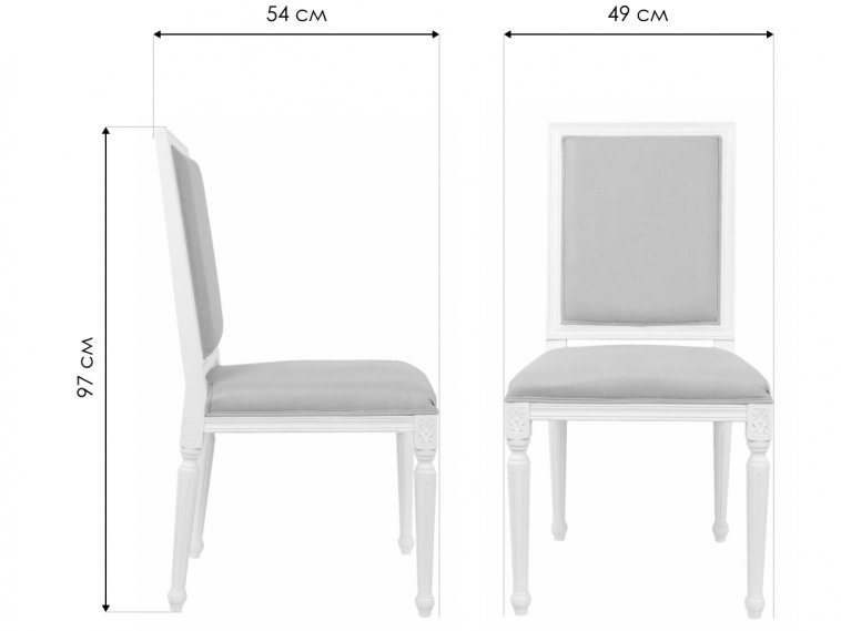 Стул Lotos white CF-1861A-W