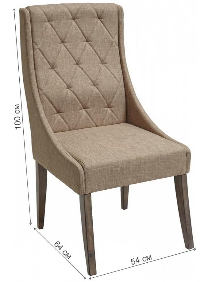 Стул LT P18481 warm grey / fabric