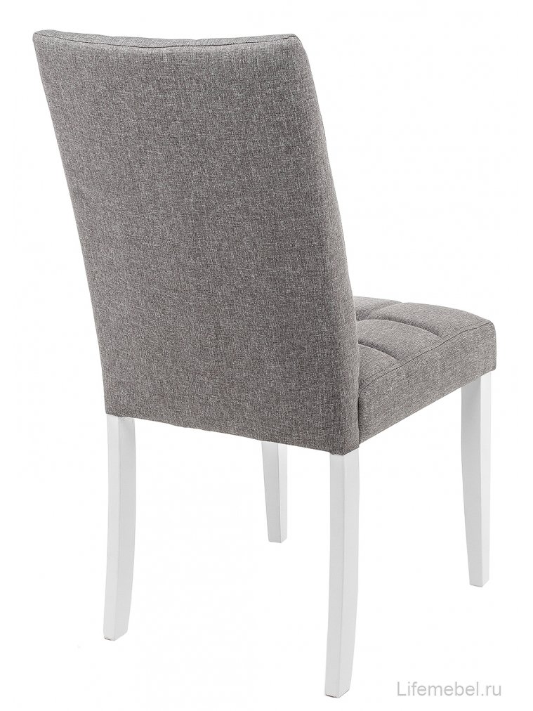 Стул Madina white / fabric pebble