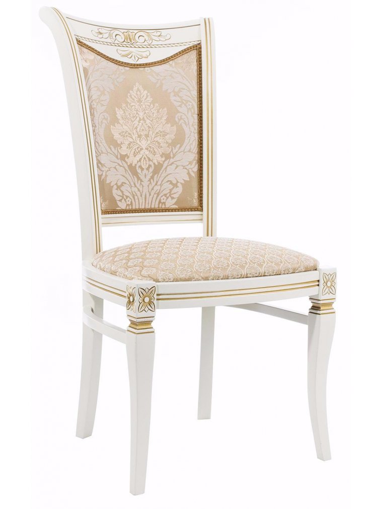 Стул Mariano молочный с патиной