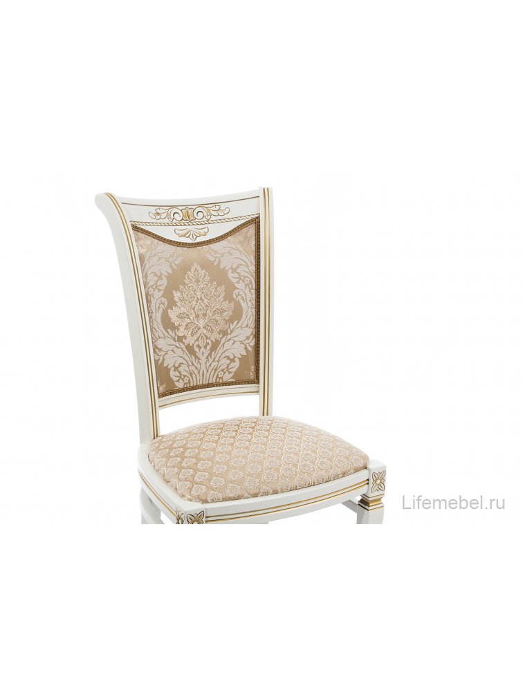 Стул Mariano молочный с патиной