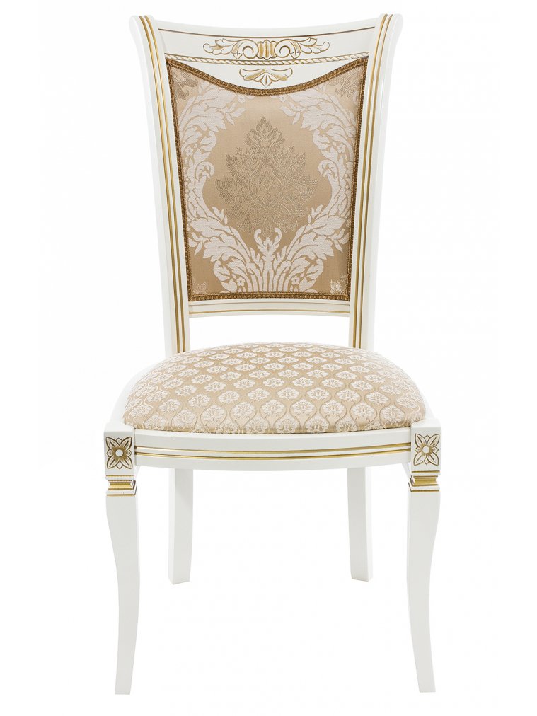 Стул Mariano молочный с патиной