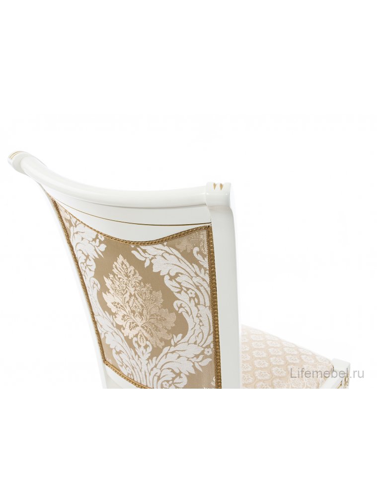 Стул Mariano молочный с патиной