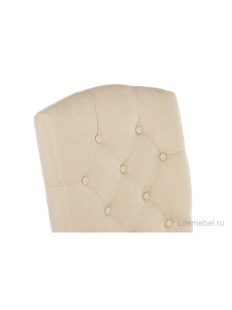 Стул Menson white / fabric сream