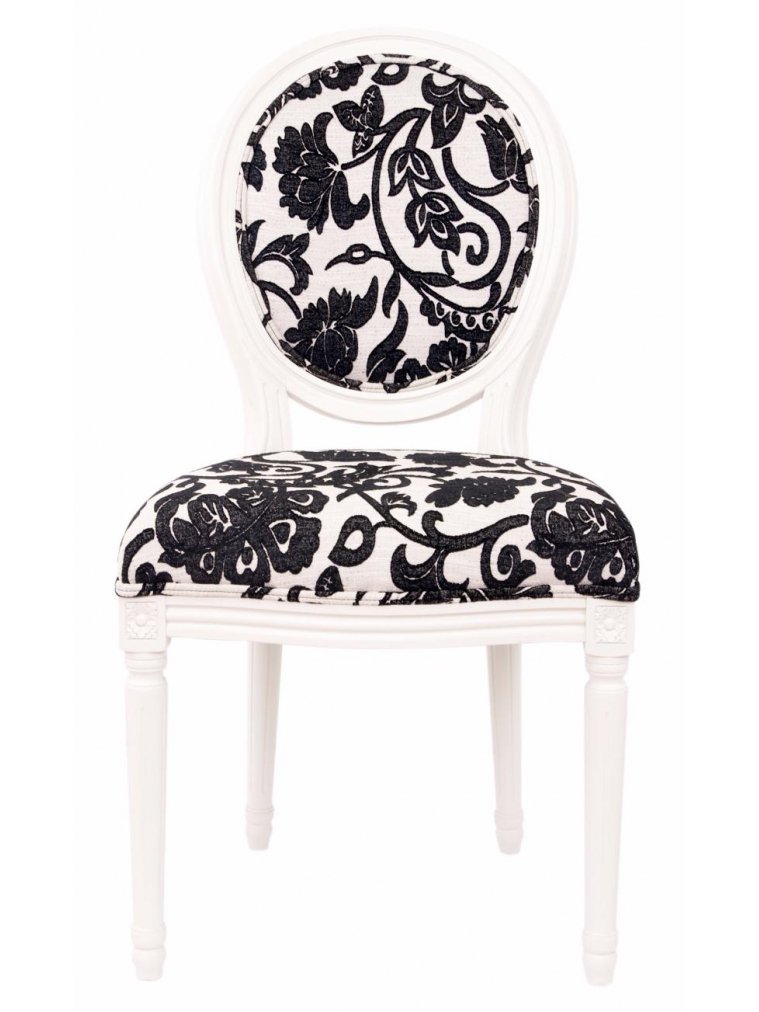 Стул Miro black-white CH-211-1