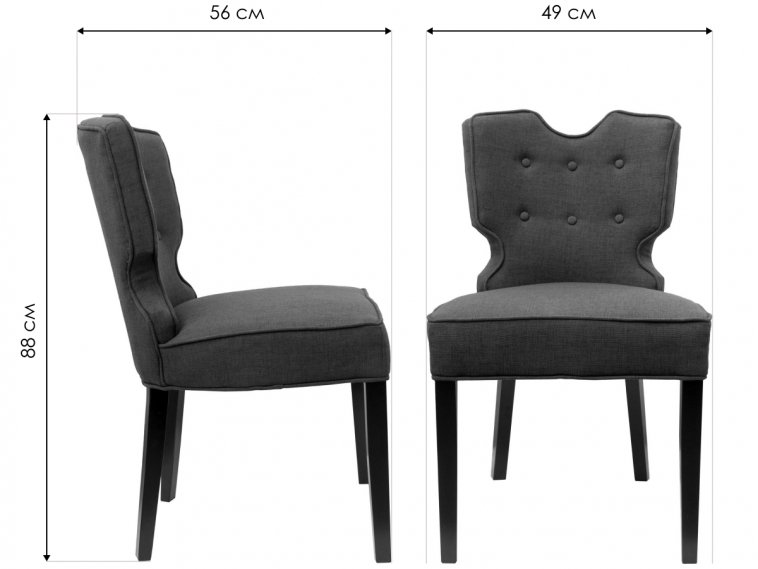 Деревянный стул Percival KY-3355