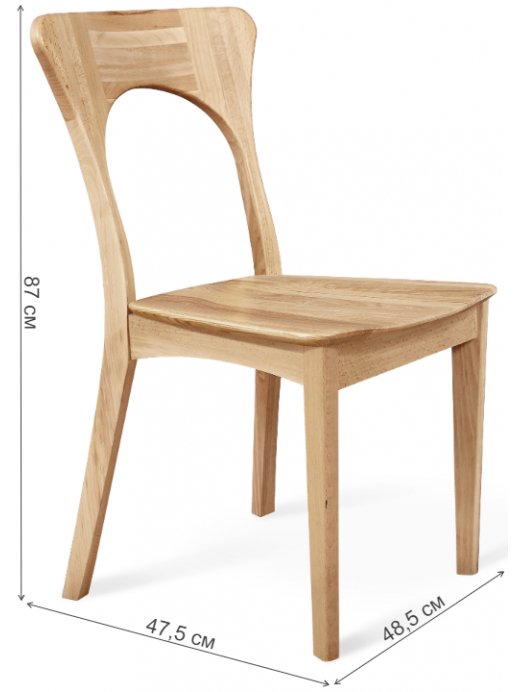 Стул SHT-S63 бук / прозрачный лак