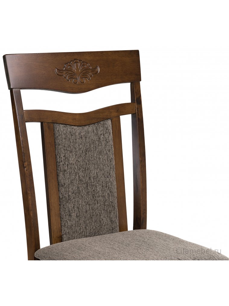 Стул Sketch dirty oak / dark brown