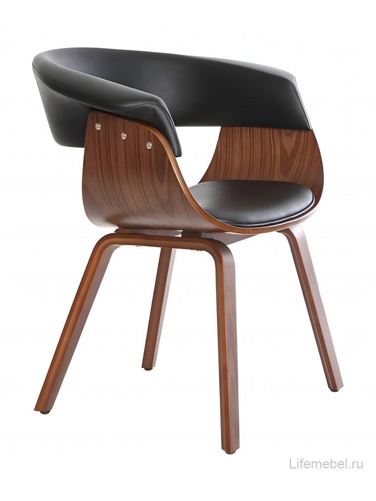 Стул Synchrony черный / коричневый