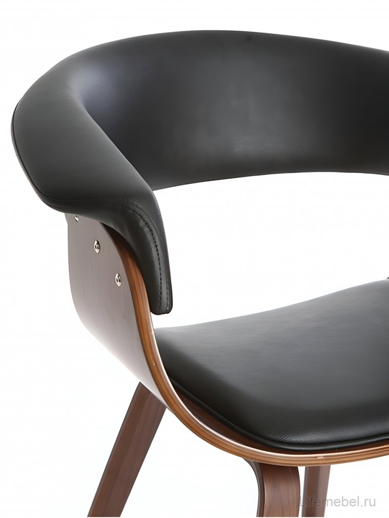 Стул Synchrony черный / коричневый