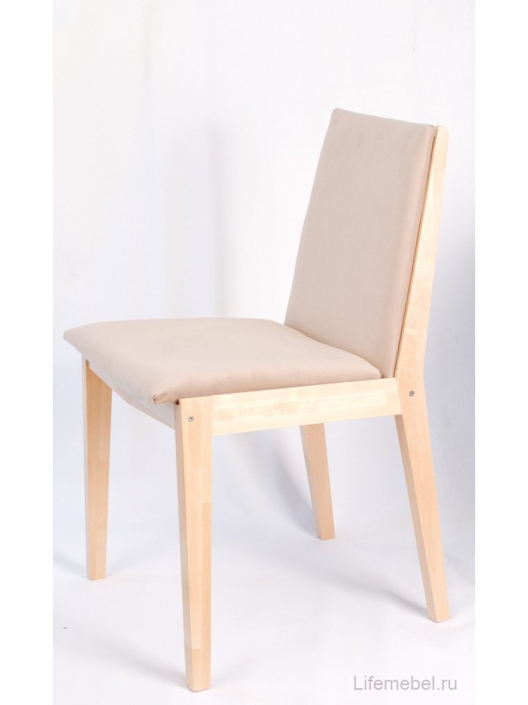 Деревянный стул Твит натуральное дерево / бежевый