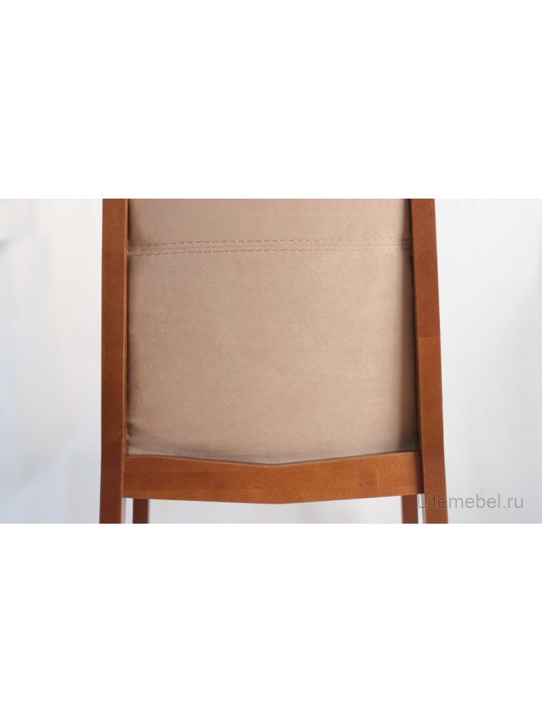 Деревянный стул Твит орех / бежевый