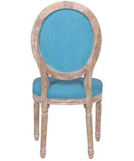 Стул Volker Oak Light Blue