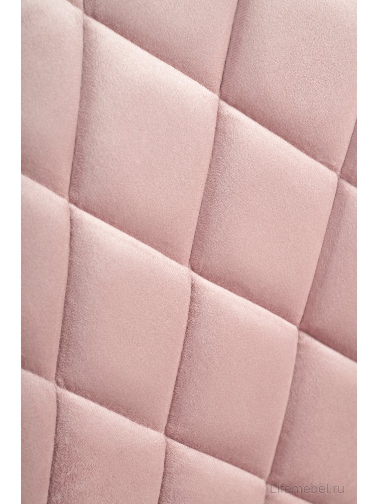 Комплект из "МР Стул Баодин К б/к розовый (velutto 37) / черный каркас , 4 шт"