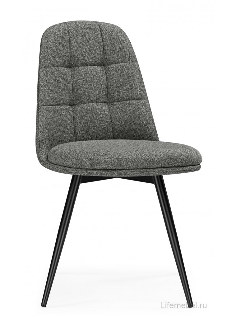 Комплект поворотных стульев Texas 1 светло-серый / черный 2 шт