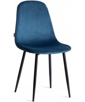 Комплект стульев Breeze mod. jsc-58 4 шт. blue (синий) hlr63 / черный