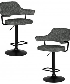 Комплект стульев Charly Black серый