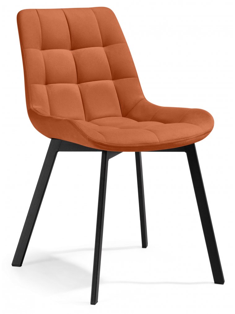 Комплект стульев Форт 4 шт кирпичный / чёрный