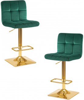 Комплект стульев Goldie зеленый