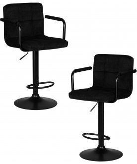 Комплект стульев Kruger Arm Black