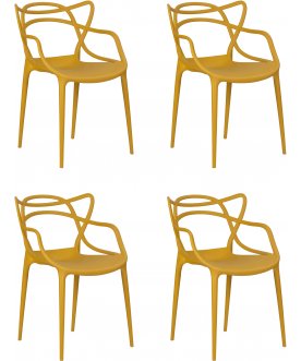 Комплект стульев Masters горчичный