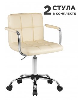 Комплект стульев Terry кремовая экокожа