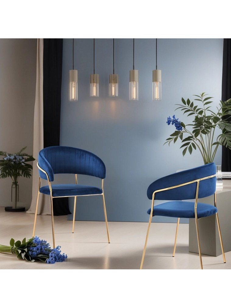 Комплект стульев Whispered Fusion синий